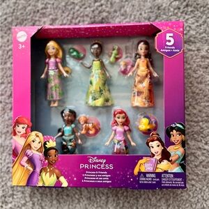 Disney Princess Friends Doll Set - Pink and Purple